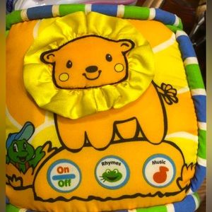 Brightly Colored, Sodt Rhyme & Roll Activity Ball by Leap Frog